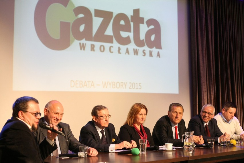 Debata Gazety Wrocławskiej. Dyskutowali kandydaci do Senatu...