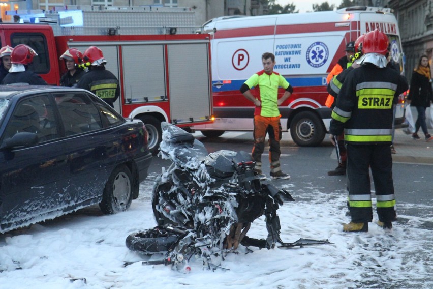 Groźny wypadek na Drobnera