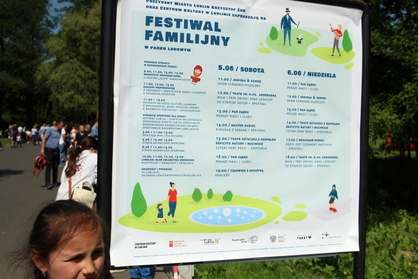 Trwa Festiwal Familijny w parku Ludowym w Lublinie. Zobacz zdjęcia                          