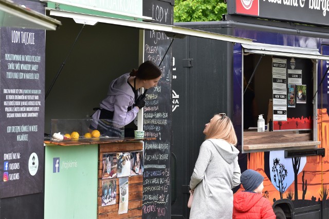 Tak wyglądały wizyty Food Trucków w Krośnie Odrzańskim w poprzednich latach.