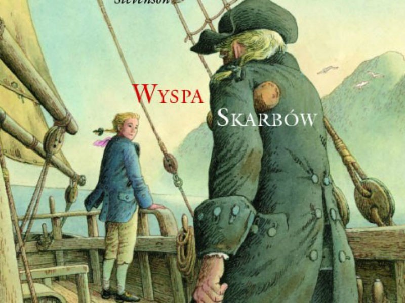 (Fragment okładki): Wyspa skarbów, Robert Louis Stevenson,...