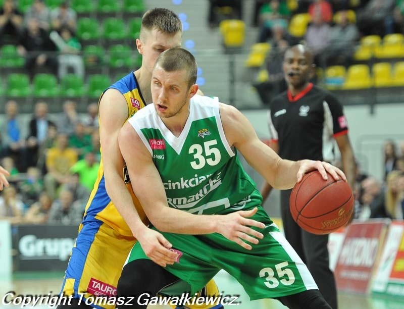 Zielona Góra. Koszykówka. Tauron Basket Liga. Drugi mecz...