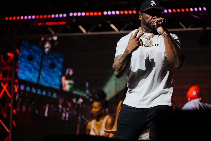Kraków. Raper 50 Cent dał koncert w Tauron Arenie