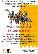 Orszak Trzech Króli przejdzie ulicami Myszkowa. Świętowanie w uroczystość Objawienia Pańskiego