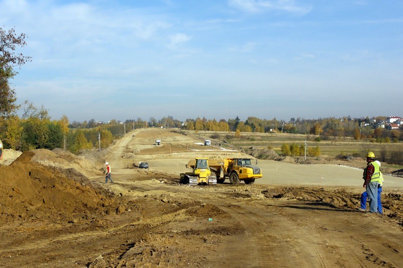Budowa drogi S19 Świlcza-Kielanówka w rejonie Rzeszowa [FOTO, WIDEO]