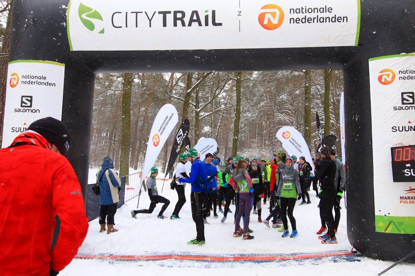 Ostatni bieg cyklu City Trail w Lublinie w zimowej scenerii (ZDJĘCIA)