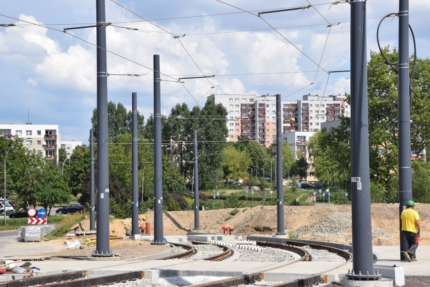 Budowa pętli tramwajowej w dzielnicy Północ w Częstochowie...