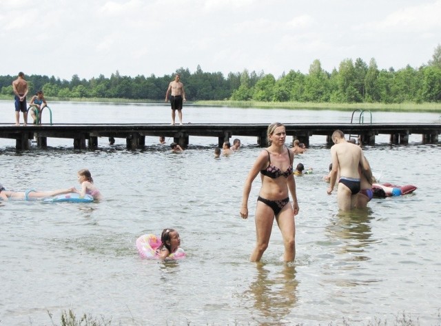 Kąpielisko w Krzywem jest jednym najlepszych na całej Suwalszczyźnie. Ale władze tego nie dostrzegają.