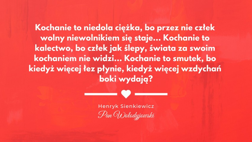 Najpiękniejsze cytaty o miłości z książek, idealne jako...