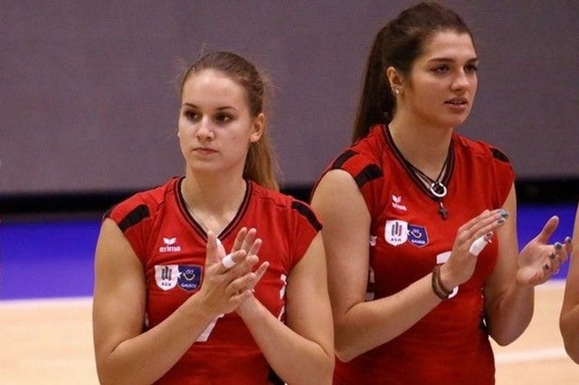 Ewa Śliwińska (z lewej) i Dominika Nowakowska to nowe zawodniczki Developresu Rzeszów.