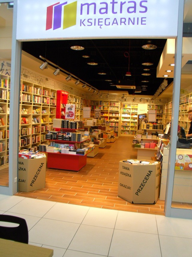 Księgarnię Matras otwarto w CH Turawa ParkKsięgarnia Matras to nowy najemca w CH Turawa Park.