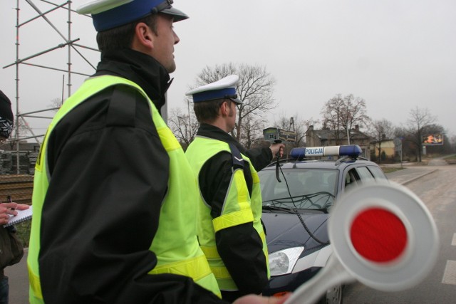 Policja w Zgierzu zorganizowała objazdy