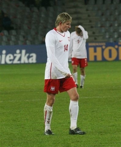 Jacek Kiełb zadebiutował w pierwszej reprezentacji Polski.