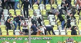 Skandal na meczu Lechii Gdańsk w europejskich pucharach. Na trybunach doszło do bójki, mecz przerwano [zdjęcia]