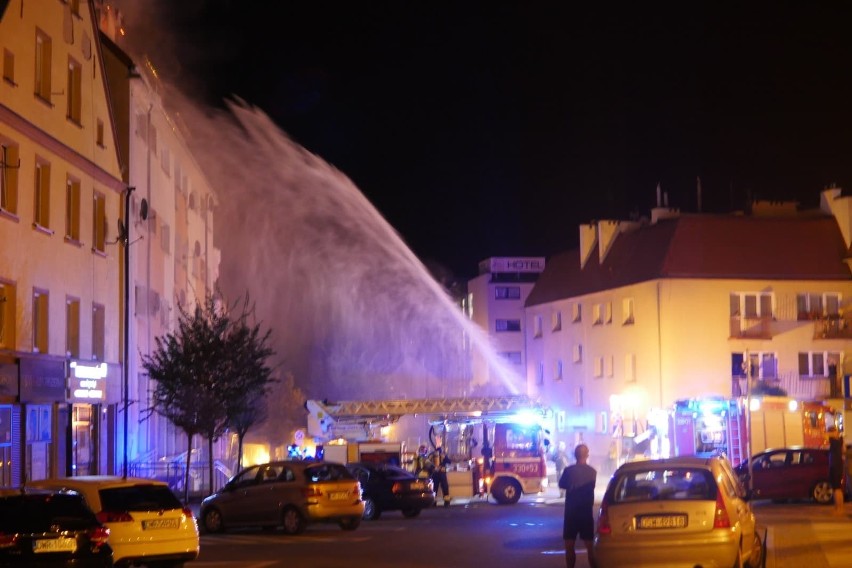 Tragiczny pożar w centrum Sobótki. Nie żyją dwie osoby 