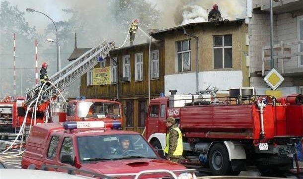 Zabytkowy dom w Świnoujściu, w którym mieszkała Marlena Dietrich, spłonął w czwartek.