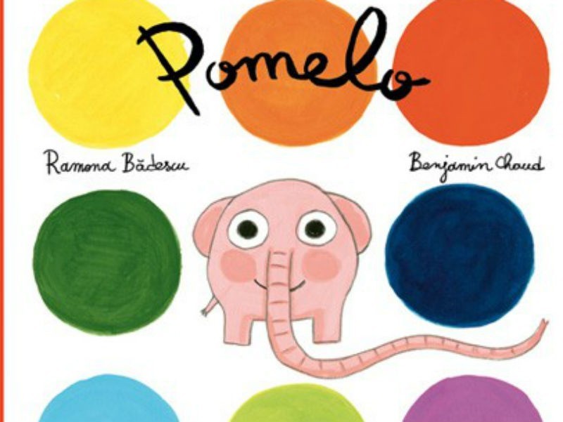 (fragment okładki): Pomelo i kolory, tekst: Ramona Badescu,...