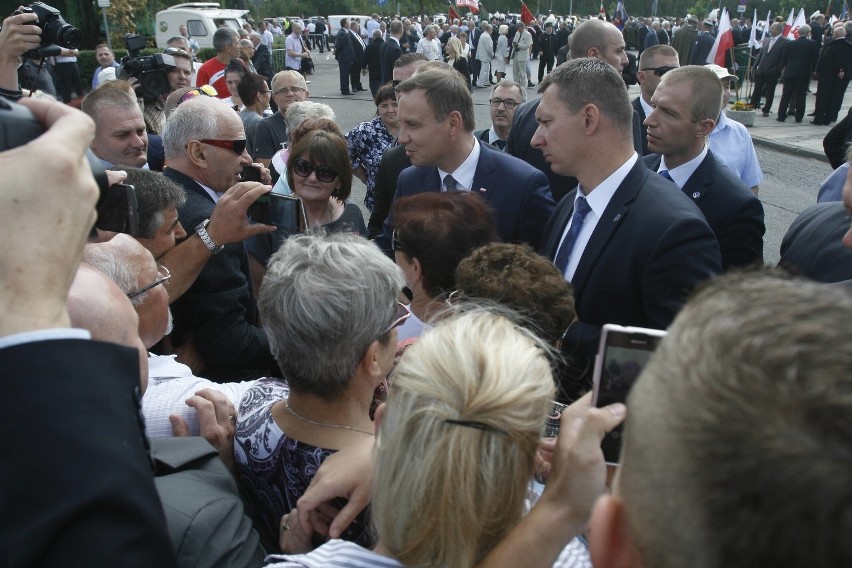 Prezydent Andrzej Duda w Jastrzębiu na uroczystościach...