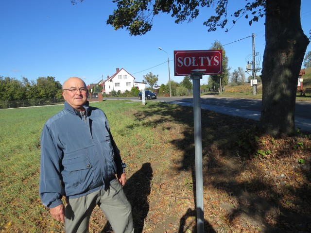 Mieczysław Wachsman, sołtys w Słońsku Dolnym w gm. Aleksandrów Kujawski.