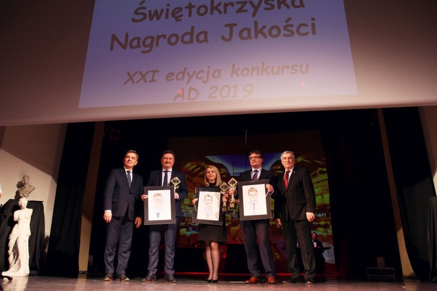 W Kielcach rozdano Świętokrzyskie Nagrody Jakości i Świętokrzyskiego Racjonalizatora. Kto je otrzymał? [ZDJĘCIA] 