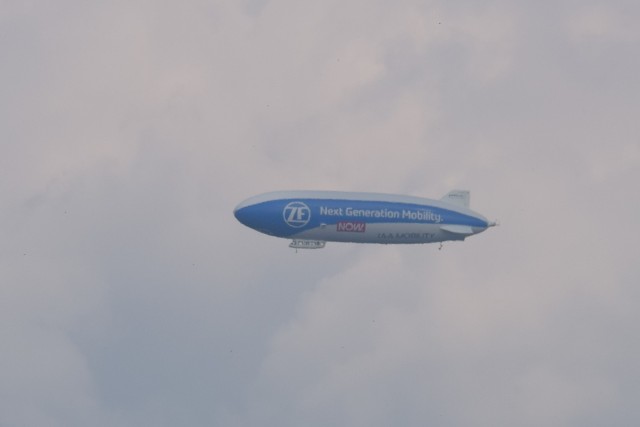 Zeppelin NT nad Opolszczyzną.