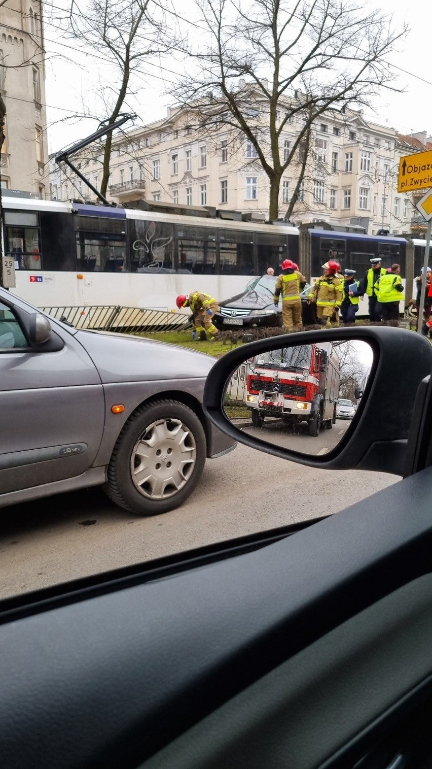 Wypadek na al. Piastów w Szczecinie