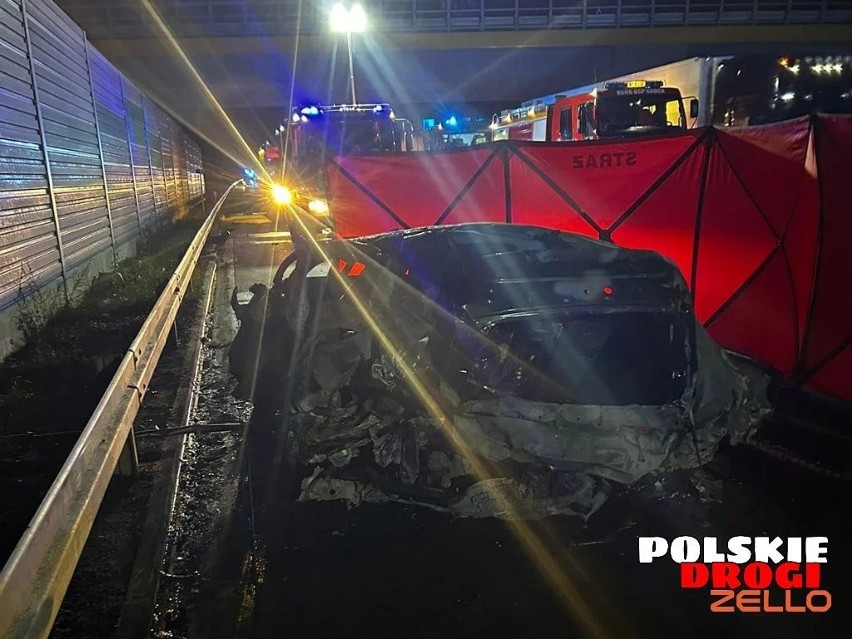 Wypadek na A 1 wstrząsnął Polską