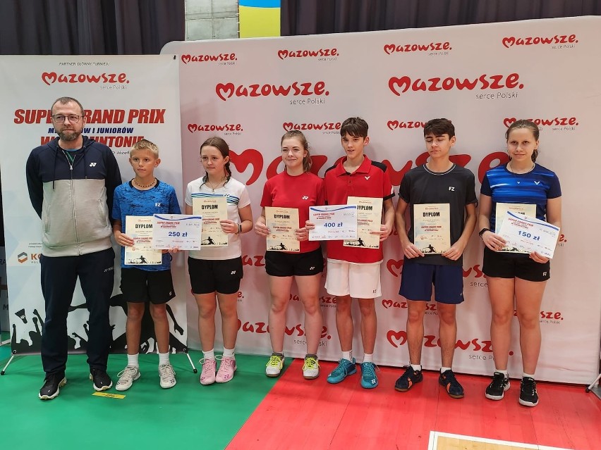 Sześć medali suwalskich badmintonistów w Super Grand Prix