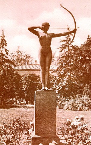 Pomnik "Łuczniczki" odsłonięto w 1910 r.
