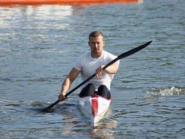 Piotr Siemionowski, kajakarz Zawiszy Bydgoszcz.