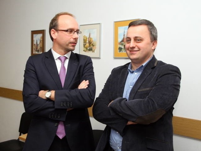 Jerzy Gorzelik i Piotr Długosz (od lewej)