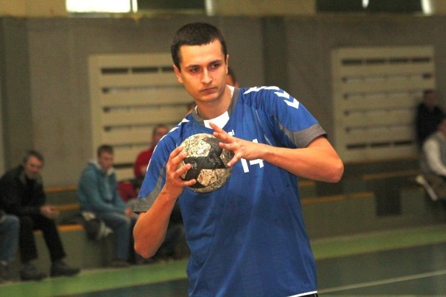 Najskuteczniejszy zawodnik Trójki w pierwszej rundzie - Rafał Niećko (103 bramki w dwunastu meczach).