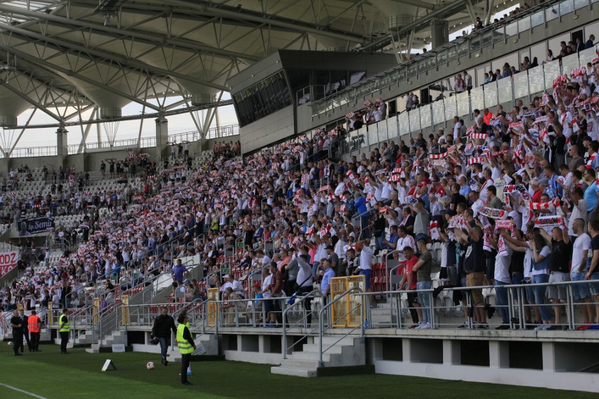 Galeria zdjęć kibiców z meczu ŁKS - Radomiak 3:0