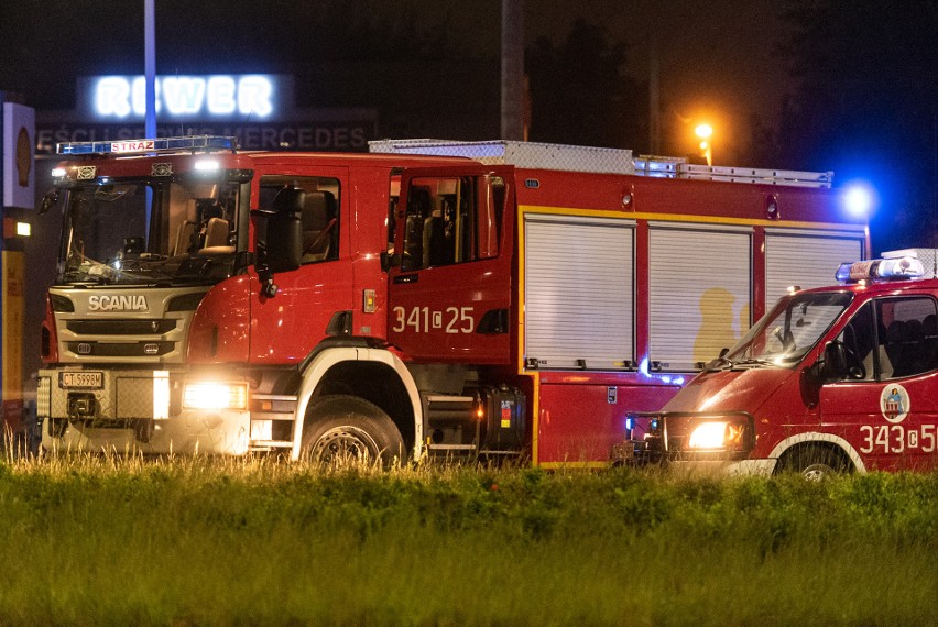 Pożar przy Szosie Chełmińskiej w Toruniu. Nowe informacje