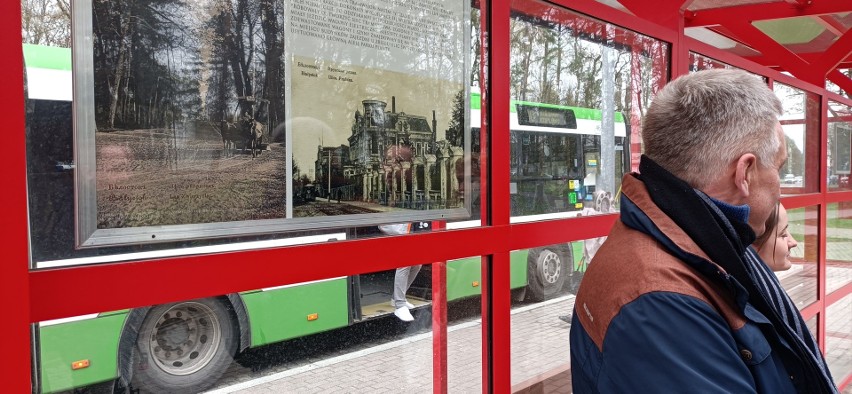 Białystok. Kolejny przystanek historyczny. Tym razem przy ul. 11 Listopada. W pobliżu pod koniec XIX wieku była zajezdnia tramwajów konnych