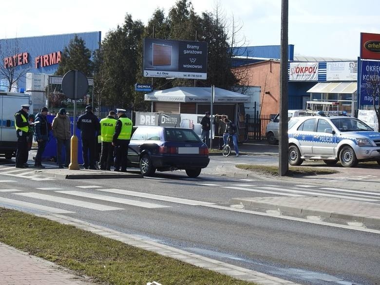 Wypadek na Piłsudskiego w Bielsku Podlaskim. Zginęła kobieta