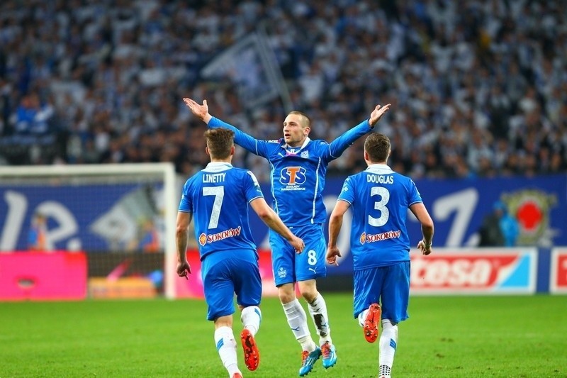 Lech Poznań - Lechia Gdańsk 2:0. Kolejorz awansuje na drugie...