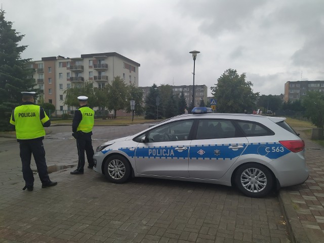 Policjanci z powiatu golubsko-dobrzyńskiego prowadzili działania ,,Bezpieczna droga do szkoły”