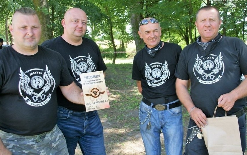 Wspaniała pomoc dla Rafalka Szwajgla  na zlocie motocyklistów w gminie Połaniec. Zebrano 6 800 złotych! (NOWE ZDJĘCIA) 