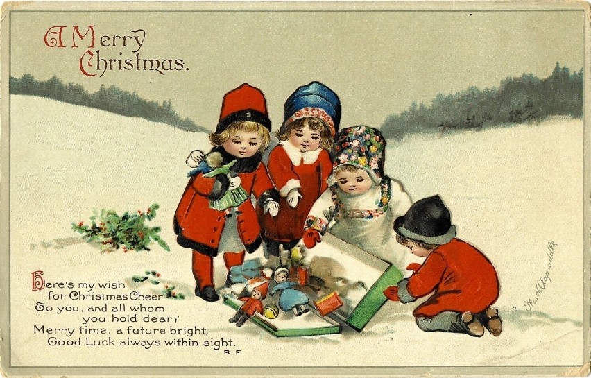 Święta Bożego Narodzenie na starych pocztówkach. Zobaczcie urocze kartki sprzed ponad 100 lat. MAMY ZDJĘCIA 