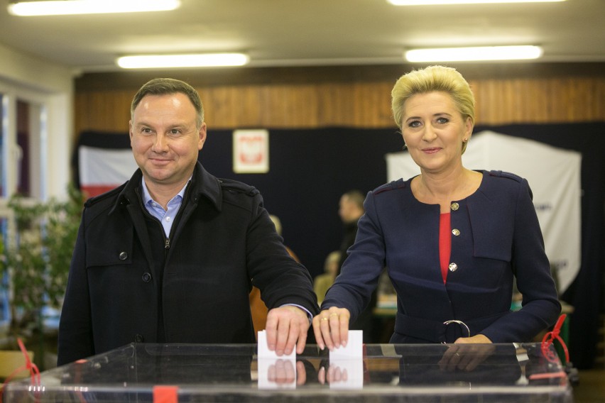 Wybory samorządowe 2018 - druga tura. Prezydent Andrzej Duda...