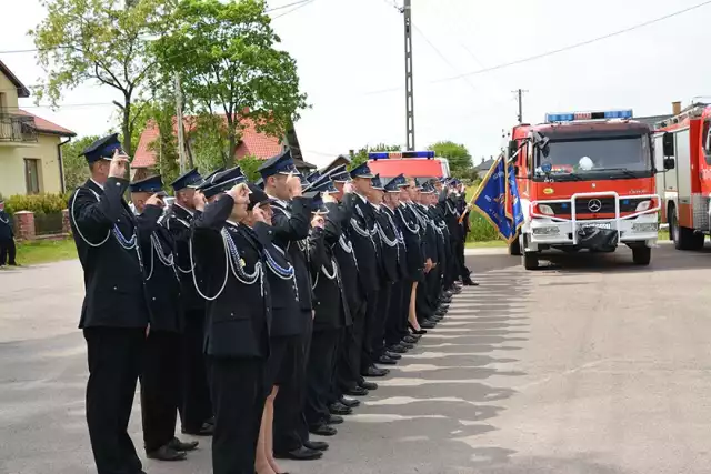 Oficjalne obchody z okazji Dnia Strażaka w gminie Przyłęk odbyły się w sobotę, 11 maja.