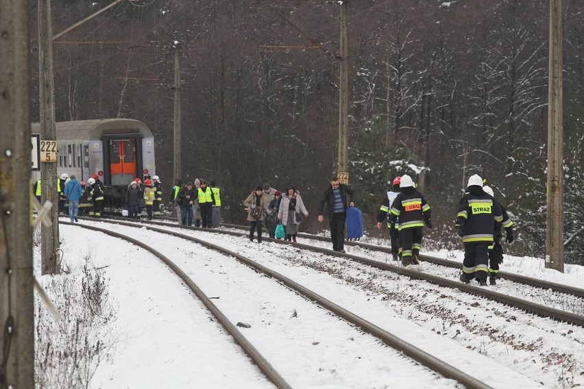 Tragiczny wypadek na przejeździe kolejowym w gminie Sobków. Nie żyją dwie osoby