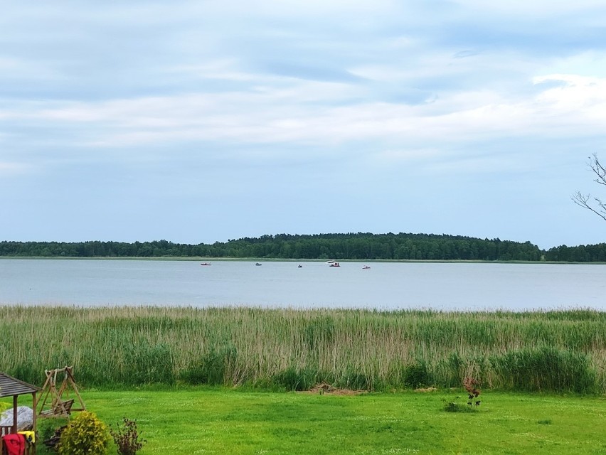 Jezioro Tałty. Widok z miejscowości Stare Sady. Akcja...