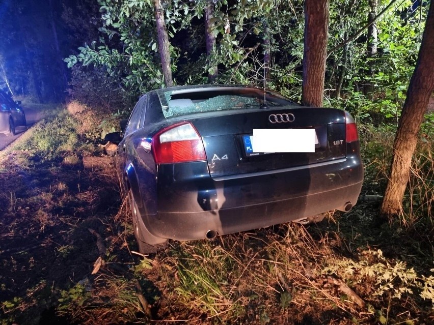 Niebezpieczne zdarzenie drogowe w Borowie w gminie Opatówek....
