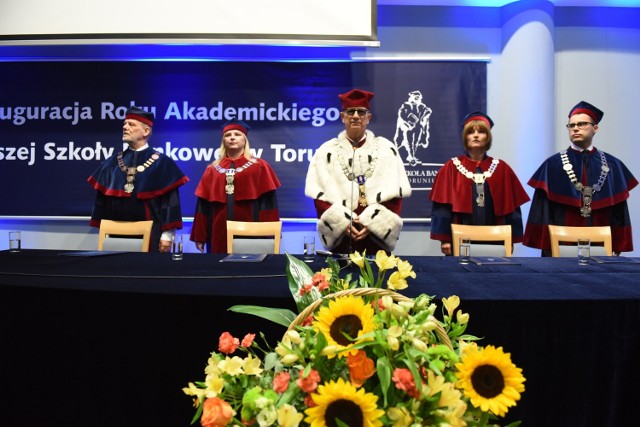 Inauguracji przewodniczył rektor prof. dr hab. Marek Jacek Stankiewicz.