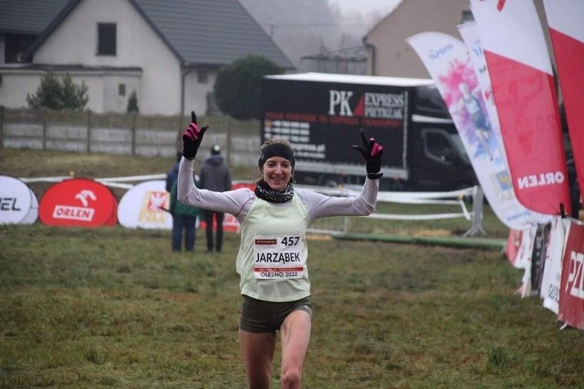 Sabina Jarząbek zdobyła złoto na mistrzostwach Polski w przełajach