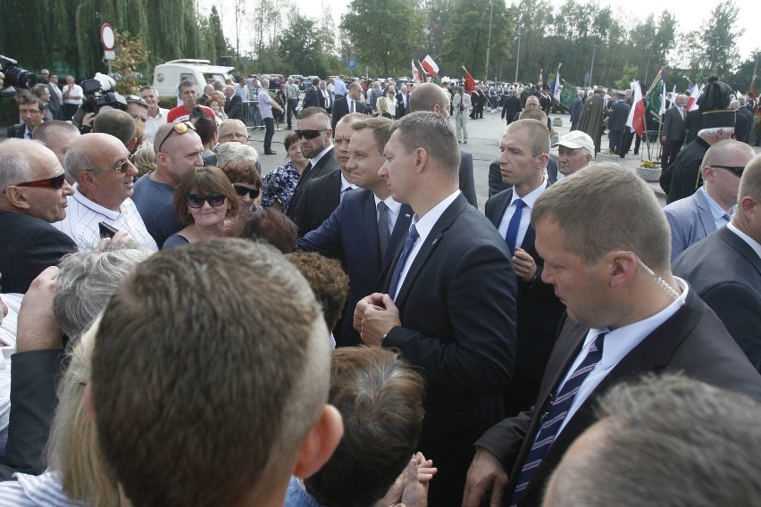 Prezydent Andrzej Duda w Jastrzębiu na uroczystościach...