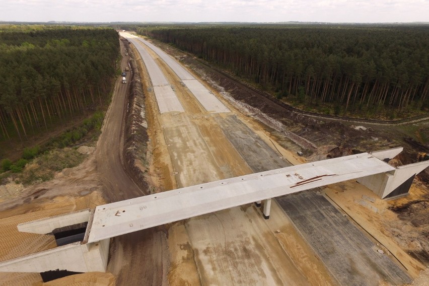 Budowa autostrady A1 od Pyrzowic do Częstochowy...