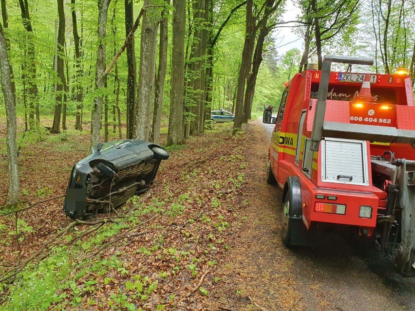 Do zdarzenia doszło na drodze koło Starnina (powiat...